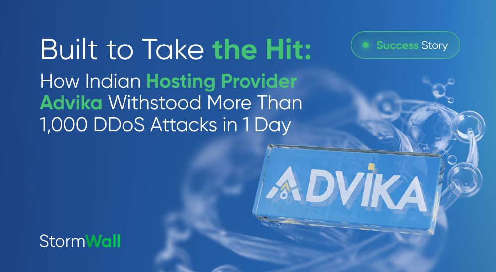 Indian Hosting Provider Advika & StormWall - DDoS Protection Story