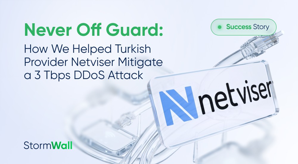 Read more about the article Never Off Guard: How We Helped Turkish Provider Netviser Mitigate a 3 Tbps DDoS Attack